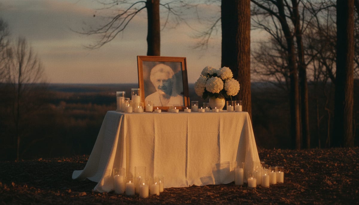 How a Digital Guest Book Brings Comfort at a Memorial