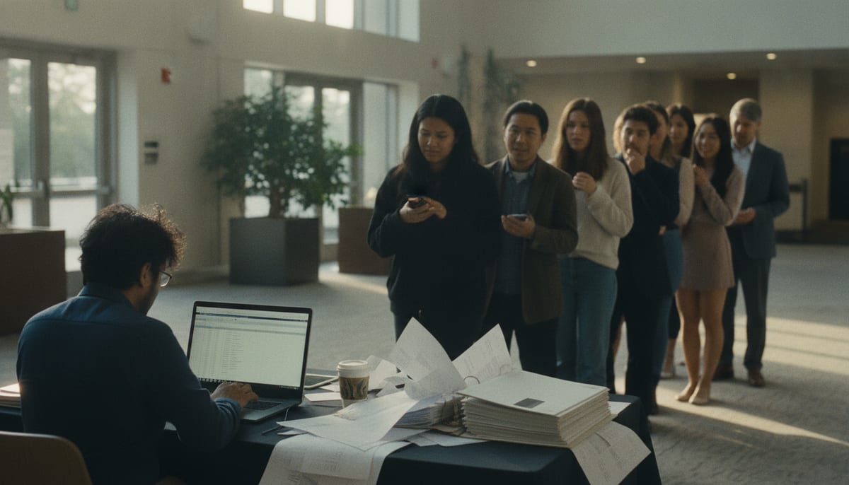 Why a Spreadsheet Is the Riskiest Way to Check In Event Guests